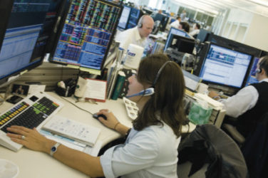 Pyramis' trading floor