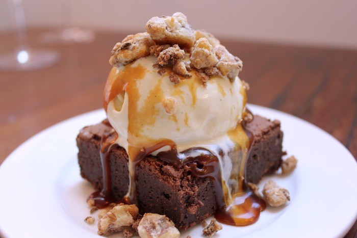 Rye Brownie Sundae