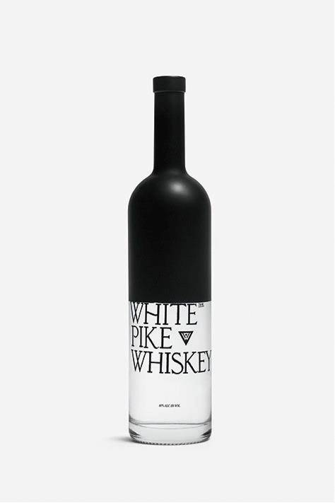 White Pike Whiskey Bottle