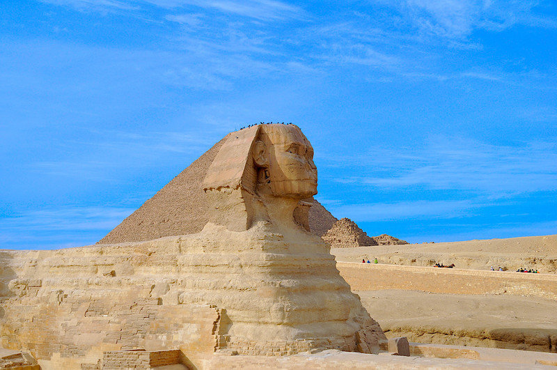 The Great Sphinx- Egypt by Harv Greenberg