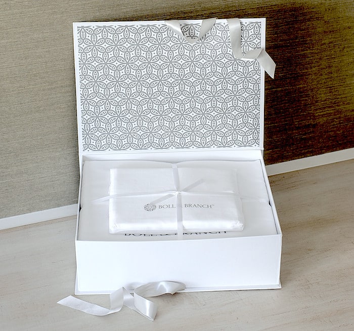 White Sheet Set Boxed