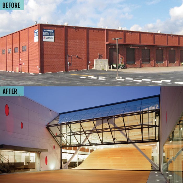 Red Bull Headquarters, Santa Monica, CA, former warehouse