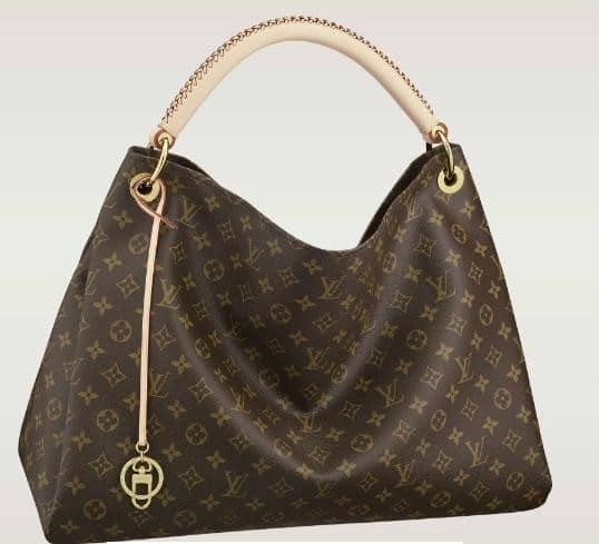 Louis Vuitton handbag real leather