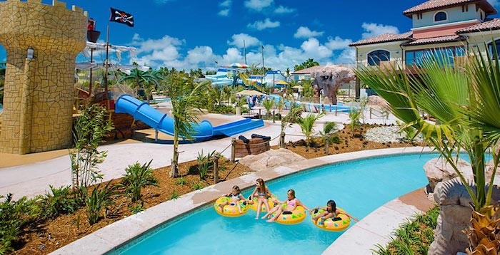 Lazy River at the PIrates Island Waterpark