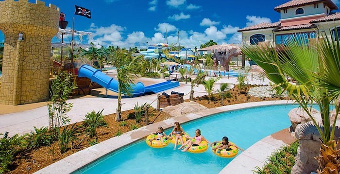 Lazy River at the PIrates Island Waterpark