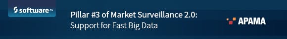 Pillar #3 of Market Surveillance 2.0: Support for Fast Big Data