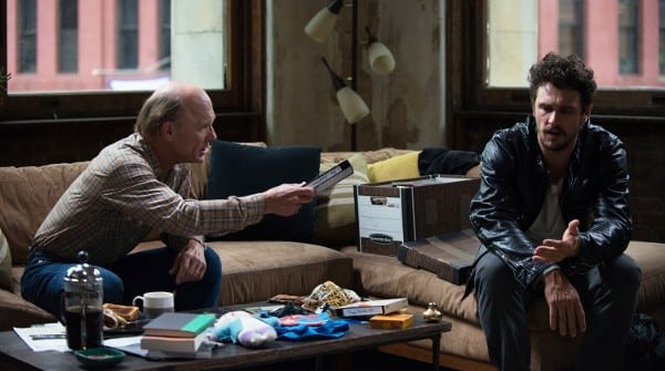 Stephen Elliott (James Franco) and Neil Elliott (Ed Harris) Anna Kooris 