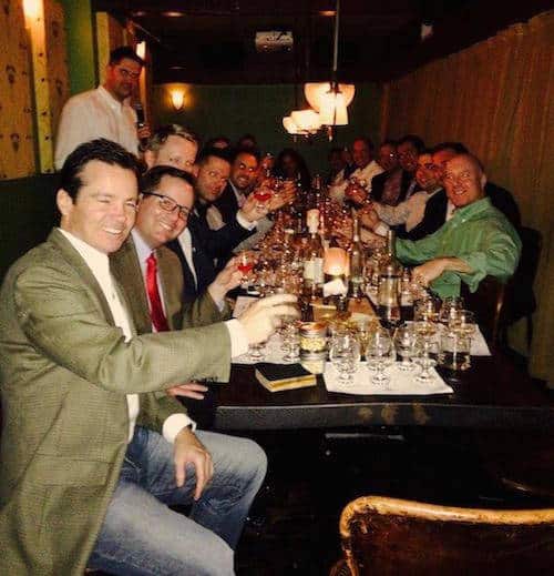 Markets Media member event -- whisky tasting at the The Flatiron Room 