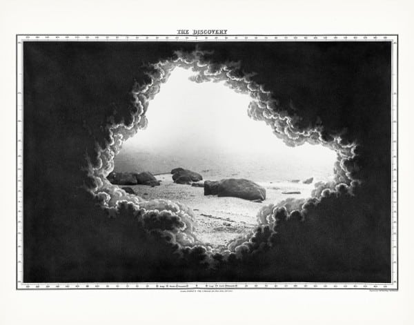 Elena Damiani, The Discovery, from Geologic Lights, 2015. Series of 6 gicleé prints on Hahnemühle Museum etching paper. Edition of 3. Courtesy of the artist and Revolver Galeria, Lima, Peru