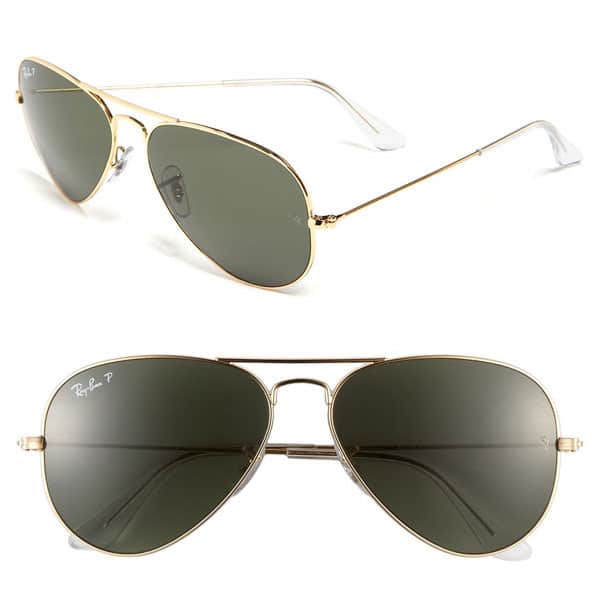 'Original Aviator' 58mm Polarized Sunglasses