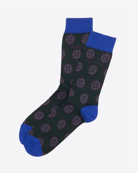 Ted Baker FABBIOS Floral geo cotton socks