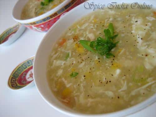 Sweet Corn Chicken Soup, India