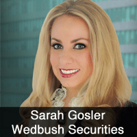 Sarah Gosler, Wedbush Securities