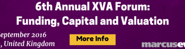 6th Annual XVA Forum: Funding, Capital and Valuation