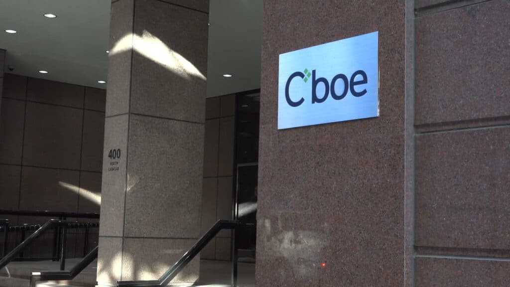 Cboe Has Highest Monthly ADV